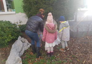 Jesienne prace w ogrodzie.